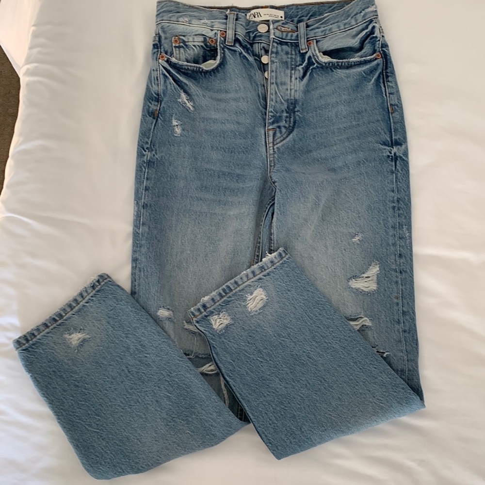 Zara The Bliss Straight Jean size 2